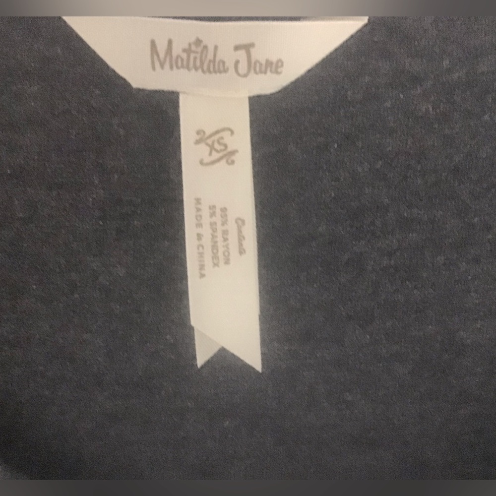 Matilda Jane Jersey Live To Teach Flutter Sleeve Dress - Picture 5 of 6